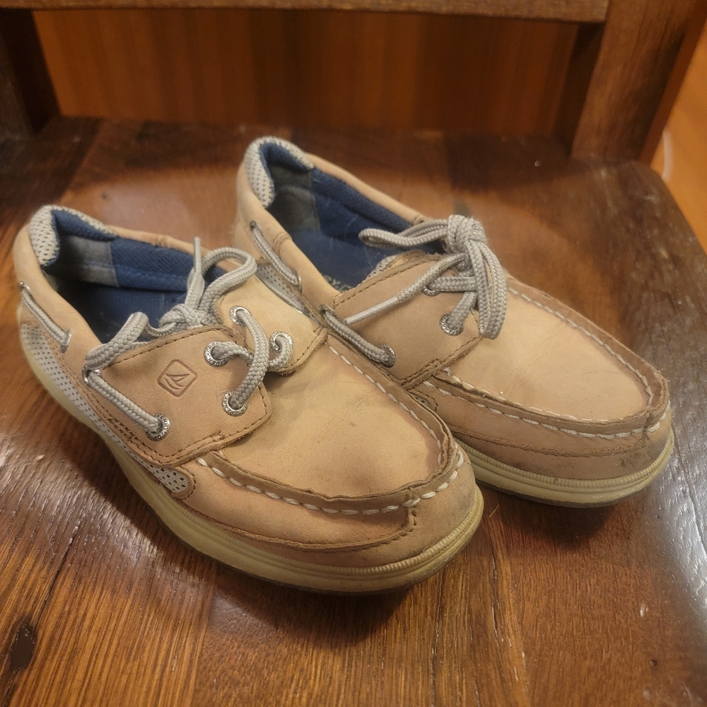Boys Size 13 Brown Sperry Casual Shoes